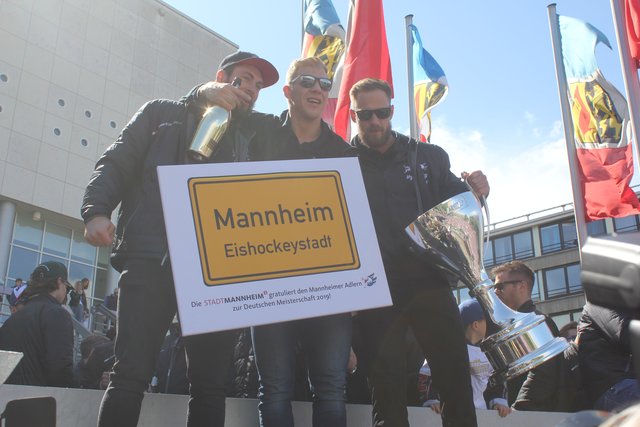 Die drei Mannheimer "Musketiere": Matthias Plachta (links), David Wolf und Marcus Kink | Foto: pete