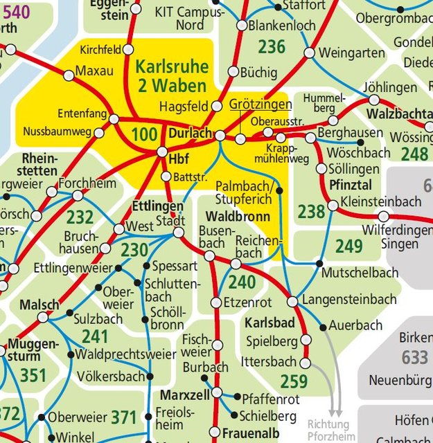 KVV Wabenplan Dezember 2018 | Foto: Webseite KVV