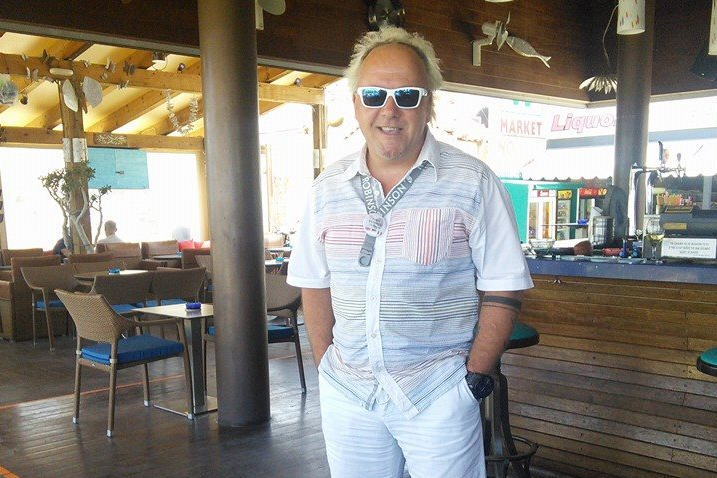 Donald "DJ" Elesky vor vier Jahren im Robinson-Club auf Kreta