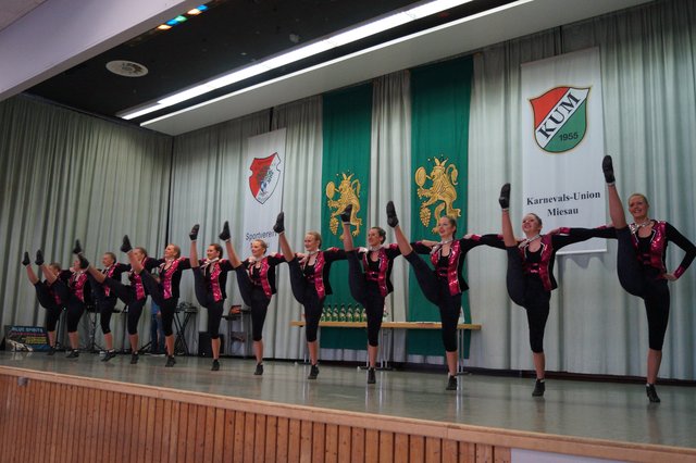 Die Prinzengarde der Karnevalsunion Miesau | Foto: Walter