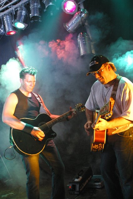 Crime & Passion mit Mark Schlick und dem verstorbenen Donald "DJ" Elesky | Foto: Bernd Barth