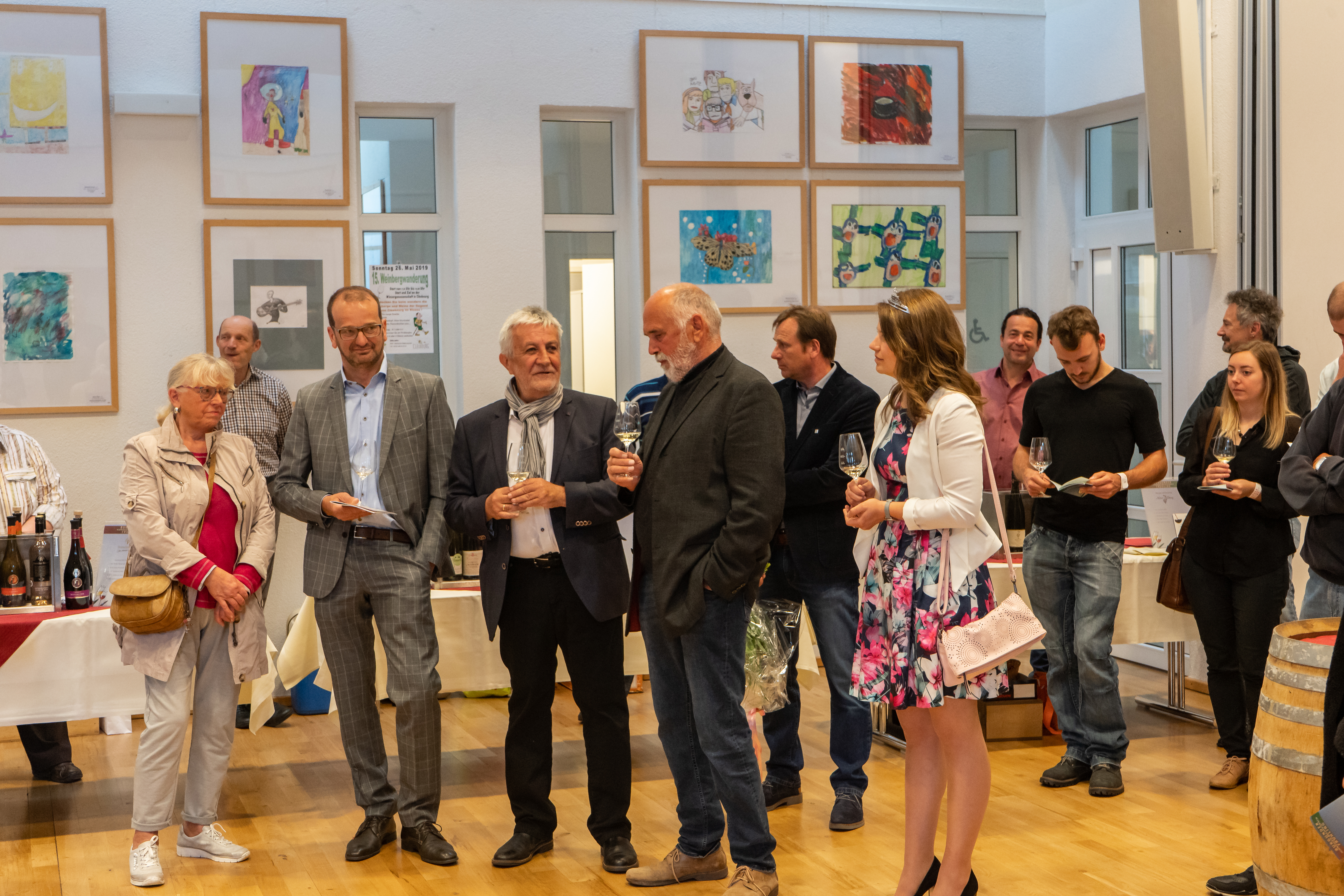 Die Veranstaltung war, in Kombination mit der Wanderausstellung „Menschen mit Behinderungen malen“ ein großer Erfolg.