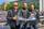 Das erfolgreiche Trainer-Trio (von links): Pertti Hasanen, Pavel Gross und Mike Pellegrims.  foto: pix