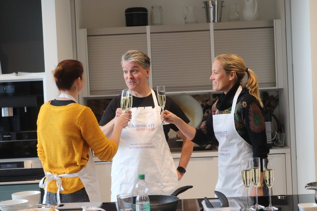 Beim Kartoffel-Kochwettbewerb kochten drei Wochenblatt-Reporter um den Titel "Kartoffelkönig" oder "Kartoffelkönigin" | Foto: Bauer