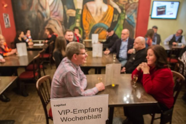 Zum Dank an Wochenblatt-Reporter ging es mit dem Wochenblatt ins Musical "Karl Drais - Die treibende Kraft" im Capitol in Mannheim.  | Foto: Roland Kohls