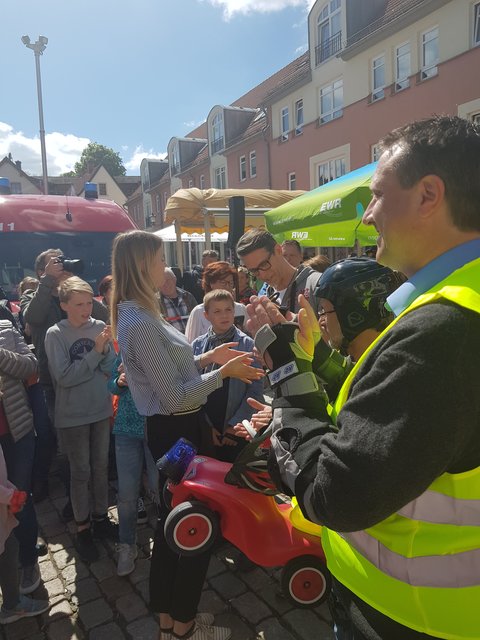 Die Siegerehrung | Foto: Claudia Bardon