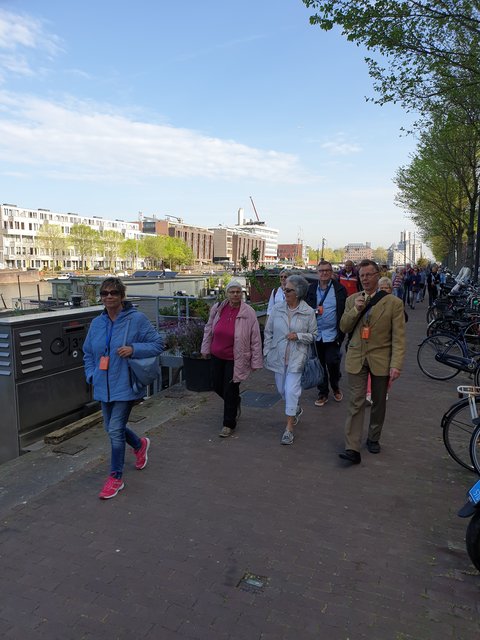 Amsterdam im Blick. | Foto: Harald Schönig