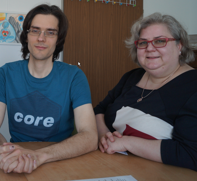 Stephan Riedl und Silvia Meck Foto: Walter
