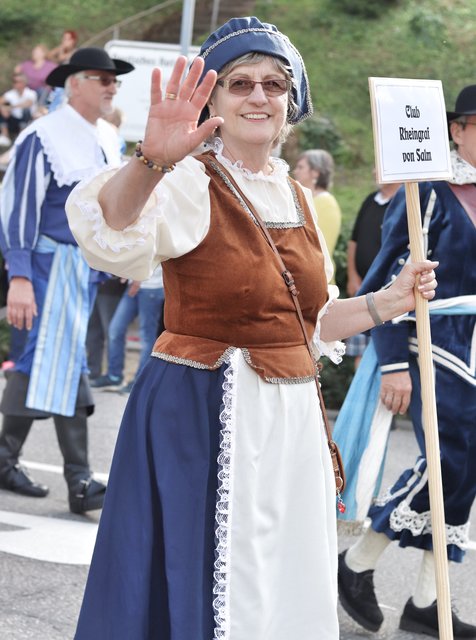 Gut gelaunt durch Germersheim | Foto: Bauer