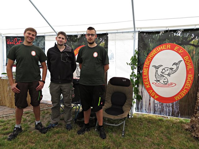 Die Jungs vom Angelsportverein Kellmetschweiher e.V. | Foto: Brigitte Melder