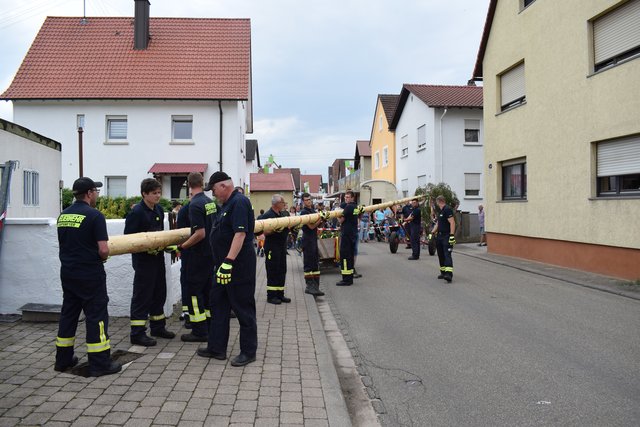 In Position gebracht. | Foto: B.Bender