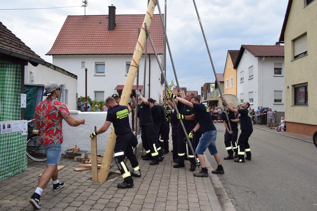 Gleich geschafft. | Foto: B.Bender