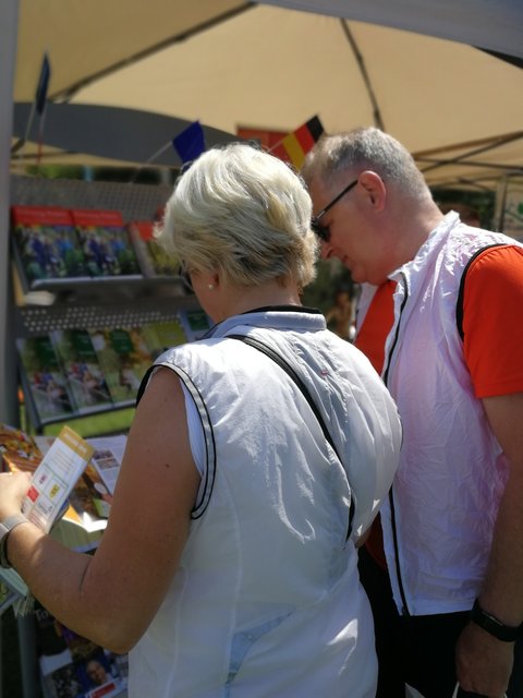 Informationen zur deutsch-französischen Freundschaft | Foto: Heike Schwitalla