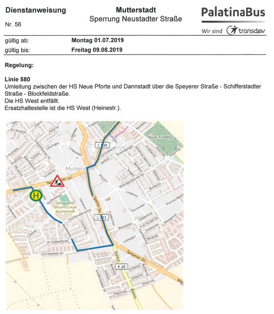 Foto: Palatina Bus - Plan 56