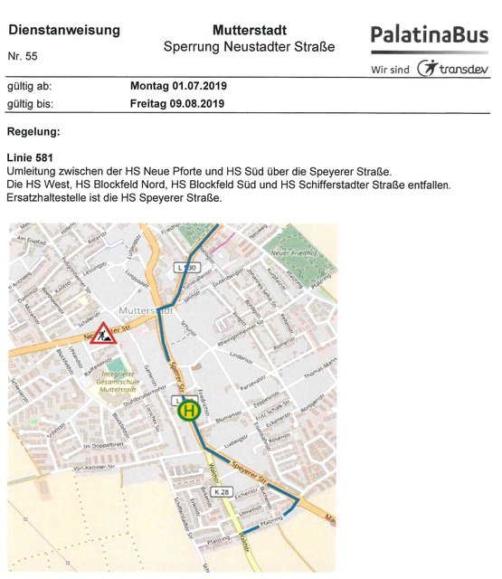 Foto: Palatina Bus - Plan 55