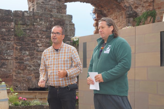 Bürgermeister Peter Degenhardt und Frank Zimmer | Foto: Walter