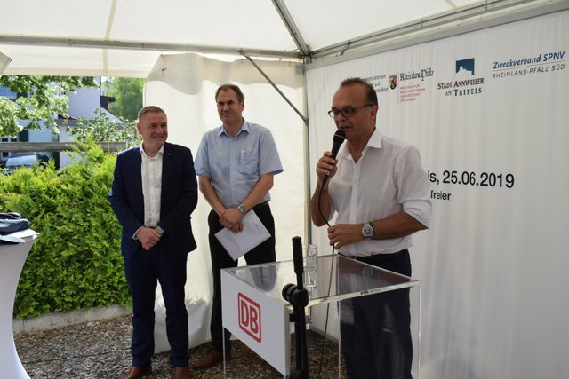 Dr. Fritz Brechtel, Verbandsvorsteher Zweckverband  Schienenpersonennahverkehr Rheinland-Pfalz Süd. 