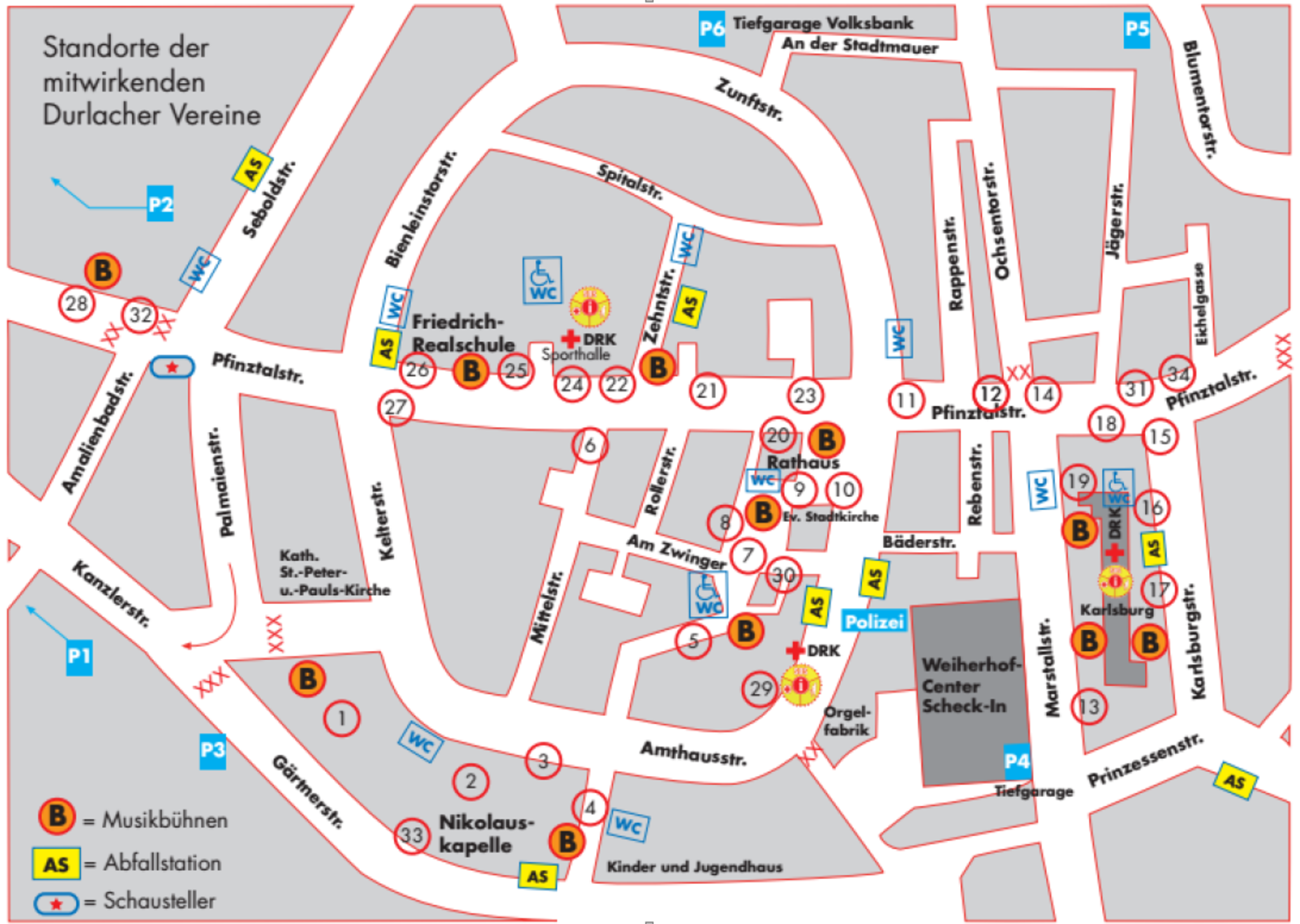 Vereine sind sehr aktiv / Engagement des Ehrenamts beim Altstadtfest