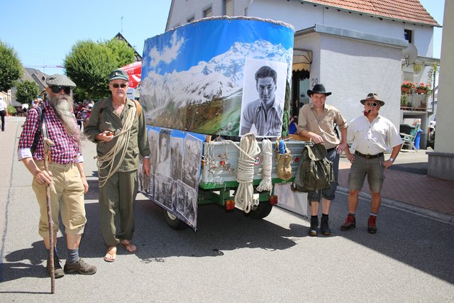 Erinnerung an den Odenheimer Himalaya-Bergsteiger Dr. Günter Hepp, Turnverein Odenheim | Foto: Wolfgang Braunecker
