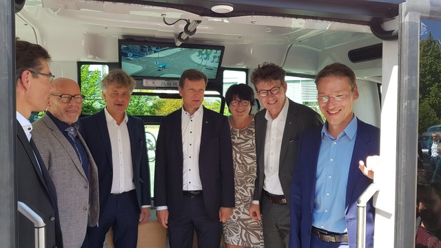 Im autonomen Mini-Bus | Foto: jow