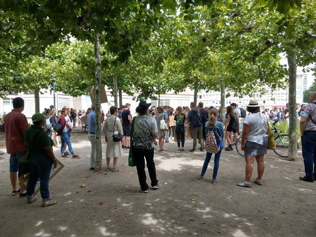 Bei der Aufstellung. | Foto: BAS