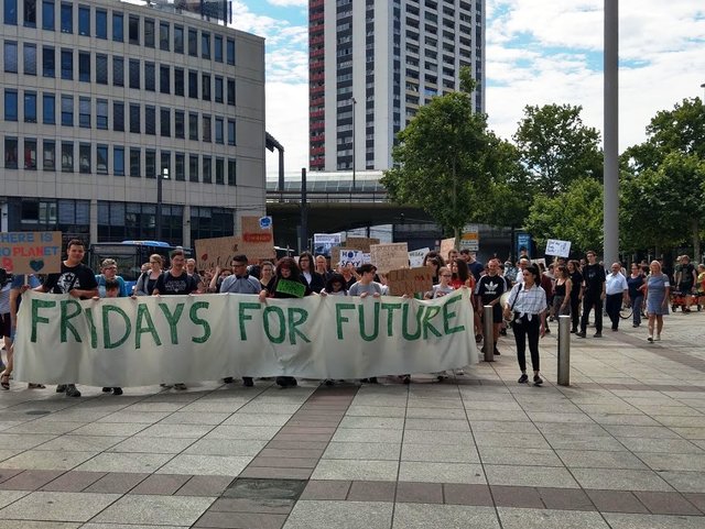 Der Zug startet. | Foto: BAS
