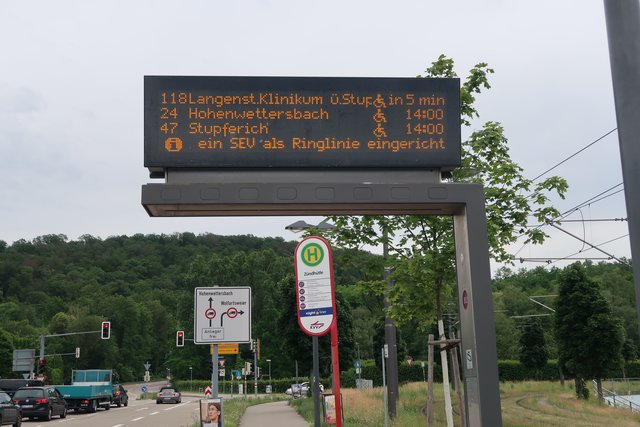 Haltestelle Zündhütle | Foto: Roland Jourdan