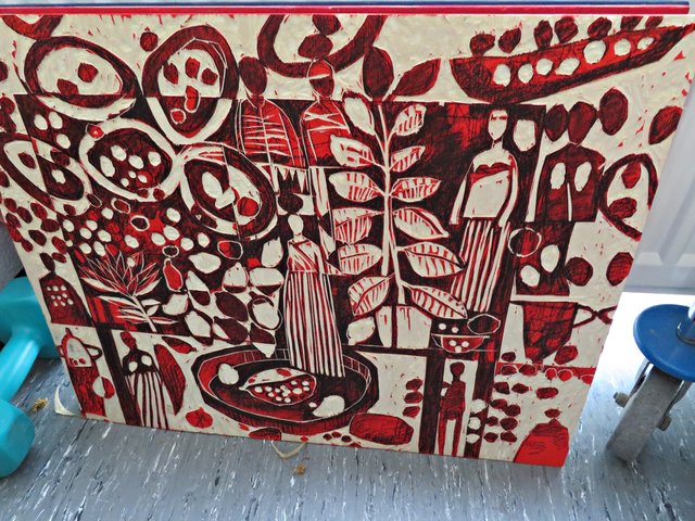 Vorgefertigte Holzplatte für die weitere Verarbeitung | Foto: Brigitte Melder