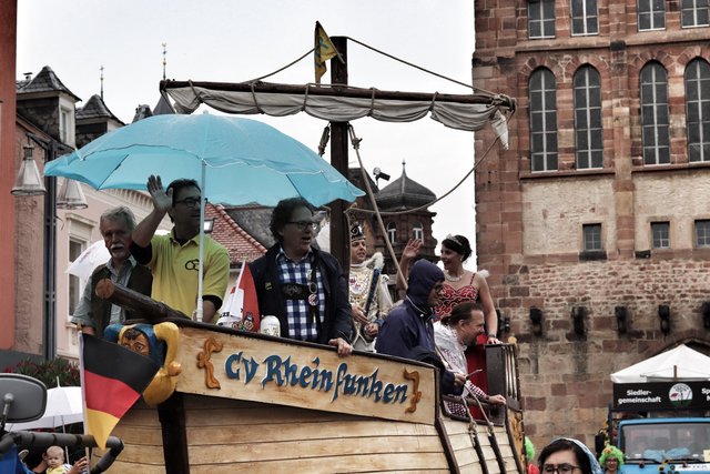 Können Umzug: die Fastnachter | Foto: Bauer