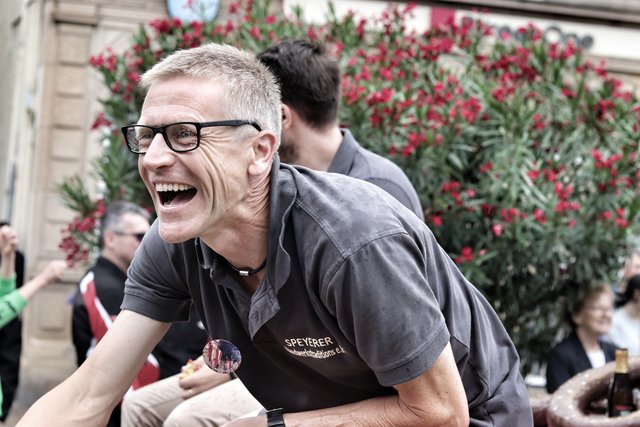 Bekannte an der Zugstrecke entdeckt | Foto: Bauer