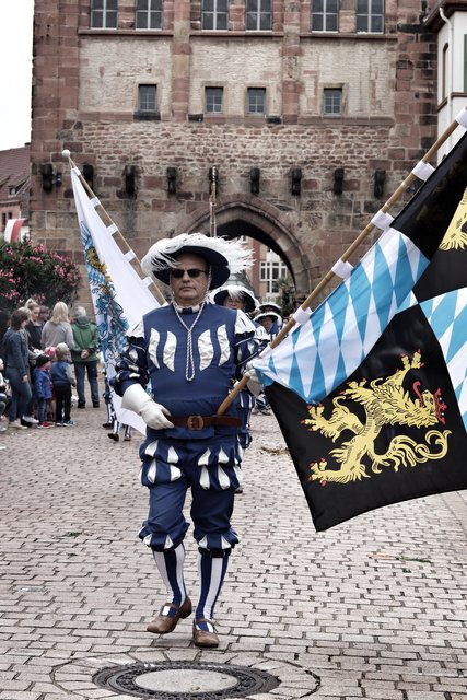 Gäste von der anderen Rheinseite: der Fanfarenzug aus Wiesloch | Foto: Bauer