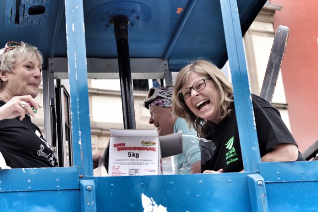 Gute Laune in der Gondel | Foto: Bauer