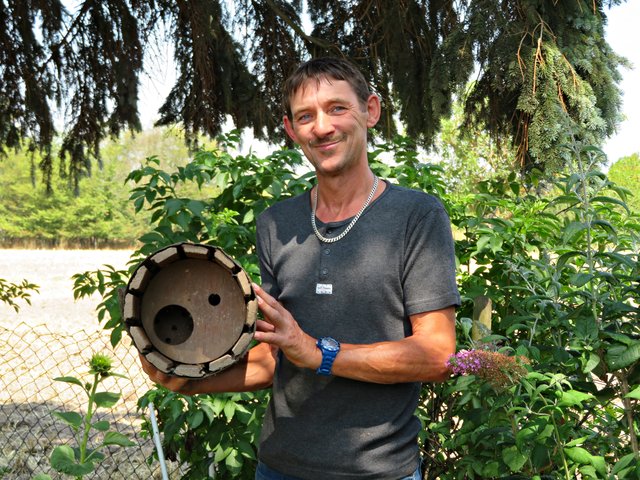 Kurt mit Kauzröhre | Foto: Brigitte Melder