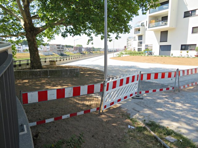 Noch abgesperrt, aber nicht mehr lange | Foto: Brigitte Melder
