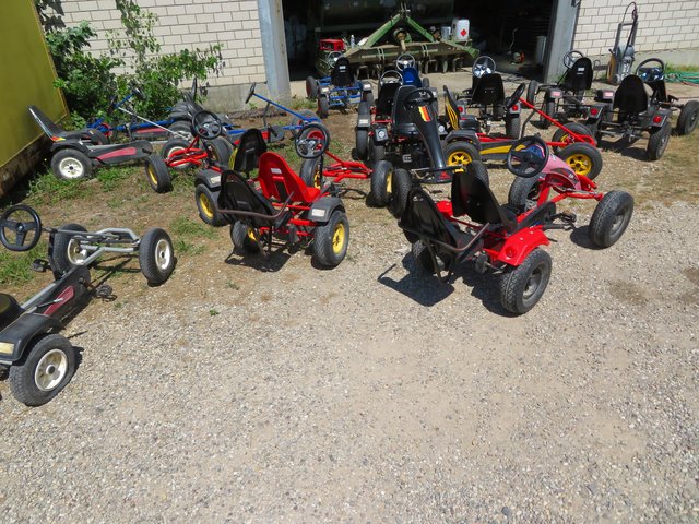 Tret-Gokarts für Groß und Klein | Foto: Brigitte Melder