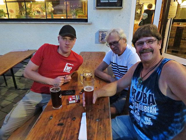 Freddy Sauerhöfer mit Sohn immer gut gelaunt | Foto: Brigitte Melder