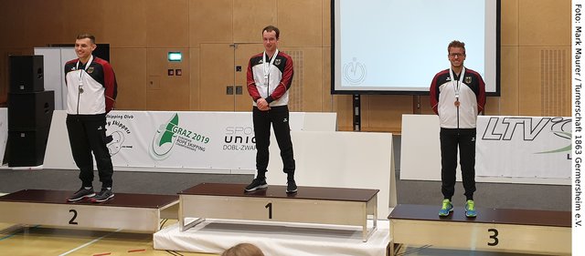 Bronze-Medaille für Pascal Bär | Foto: Mark Maurer