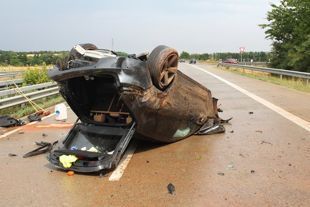 Unfallstelle A 63