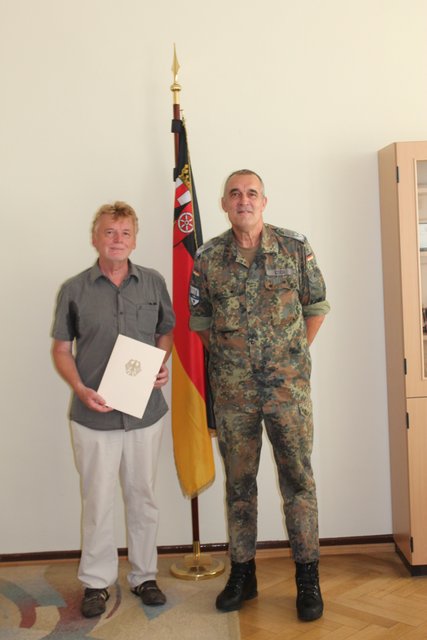 ...und mit Gerhard Krull. Foto(2): Elektronikzentrum