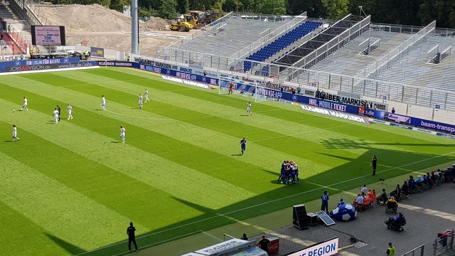 Jubel über das vermeintliche 1 zu 0 - aber dann kam der Keller in Köln ..  | Foto: jow