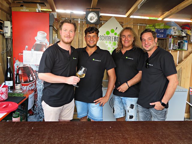 Die sympathischen Schorleboys | Foto: Brigitte Melder