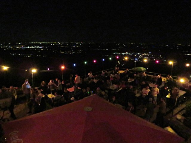 Toll, wenn man dort einen Sitzplatz ergattert hatte | Foto: Brigitte Melder