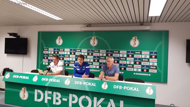 Pressekonferenz nach dem Spiel | Foto: jow