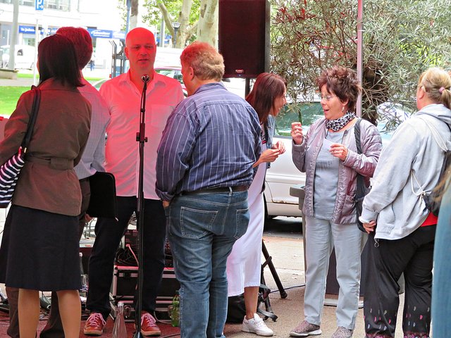 Nach dem Event noch ein bisschen mit Fans plaudern | Foto: Brigitte Melder