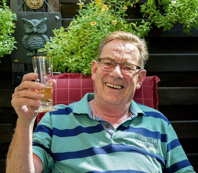 Norbert Thines kurz vor seinem 75. Geburtstag im Jahr 2015