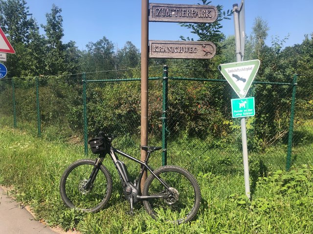 Dienstlich unterwegs nach Maxdorf. | Foto: Franz Walter Mappes
