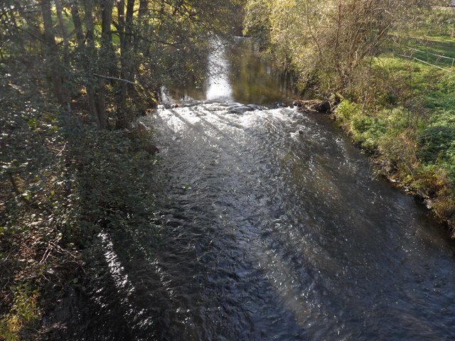 Der Glan in St.Julian im Herbst