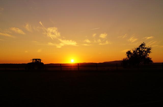 Sonnenuntergang Nackterhof 30.7.2018 