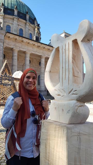 "Archaische Ägyptische Harfe“ von Mariam Radwan aus Ägypten | Foto: jow