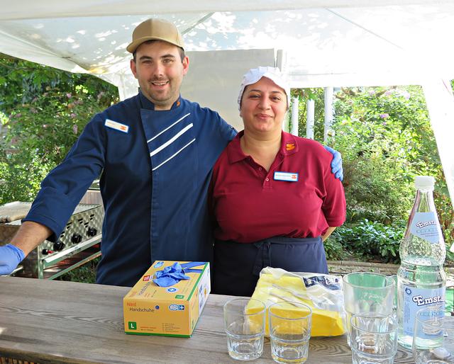 Sorgen für das leibliche Wohl | Foto: Brigitte Melder